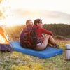 A Self Inflating Folding Camping Sleeping Mattress with Carrying Bag