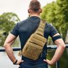Large Capacity Tactical Chest Bag for Men - 7L Adjustable and Waterproof