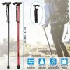 AntiSlip Adjustable Folding Travel Hiking Walking Stick