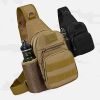 Military Tactical Shoulder Bag Trekking Chest Sling Bag Nylon Backpack For