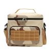 Waterproof Camouflage Insulated Lunch Bag For Picnic Camping Office School