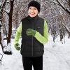 Heated Vest with 23 Heating Zones and 3 Heat Levels for Winter Sports