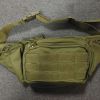 1pc Casual Waist Bag Multifunctional Shoulder Tactical Waist Bag for Hiking