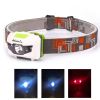 AloneFire HP30 3W Red White LED Lightweight Light AAA Battery Headlamp Portable