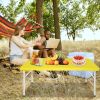 Portable Folding Table for Indoor and Outdoor Use - 135KG Capacity