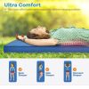 A Self Inflating Folding Camping Sleeping Mattress with Carrying Bag