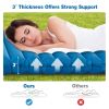 3-Inch Thick Inflatable Waterproof Sleeping Pad for Camping