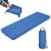 A Self Inflating Folding Camping Sleeping Mattress with Carrying Bag