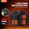 VEVOR Heated Hoodie Sweatshirt Unisex with Battery for Men and Women