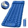 Outdoor Camping Sleeping Pad Inflatable Mattress With Pillows Ultralight Air