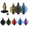 Collapsible Military Water Bottle Silicone Water Kettle Canteen with Compass