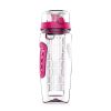 Fruit Infuser Water Bottle 32OZ Juice Shaker Sport with Flip Top Lid