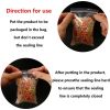 100 Pcs Plastic Resealable Zipper Bags for Restaurant Supplies
