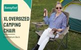 XXL Oversized Camping Chair Heavy Duty 500 LBS for Big Tall People