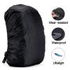 1pc 60L Portable Outdoor Backpack Waterproof Dust Cover Travel Rain Cover