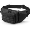 1pc Casual Waist Bag Multifunctional Shoulder Tactical Waist Bag for Hiking