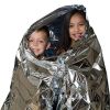 Windproof Emergency Blanket Outdoor Survival First Aid Military Rescue Kit