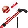 AntiSlip Adjustable Folding Travel Hiking Walking Stick