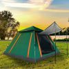Foldable Waterproof Tent for 4-5 People with 2 Mosquito Nets