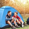 Waterproof Camping Tent for 4-Person Pop-Up Instant Setup
