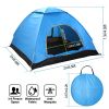 Waterproof Camping Tent for 4-Person Pop-Up Instant Setup