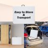 Portable 6ft Folding Plastic Table for Camping, Picnics, Parties, and Dining