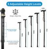 AntiSlip Adjustable Folding Travel Hiking Walking Stick