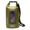 Waterproof Dry Bag 10L/20L/30L Fishing Bag With Clear Phone Case Roll Top