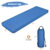 A Self Inflating Folding Camping Sleeping Mattress with Carrying Bag