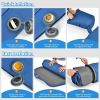 A Self Inflating Folding Camping Sleeping Mattress with Carrying Bag