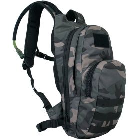 COMPACT MODULAR HYDRATION BACKPACK (Color: Midnight Woodland)