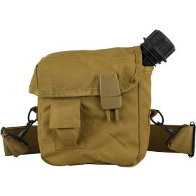 Canteen Cover for 2QT Military-Style Water Canteen (Color: Coyote)