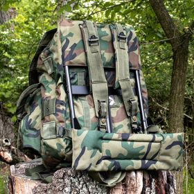 LARGE A-L-I-C-E FIELD PACK (Color: Woodland Camo)