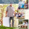 The Height Adjustable Folding Camping Table