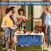 The Height Adjustable Folding Camping Table