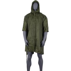 RIPSTOP PONCHO (Color: Olive Drab)