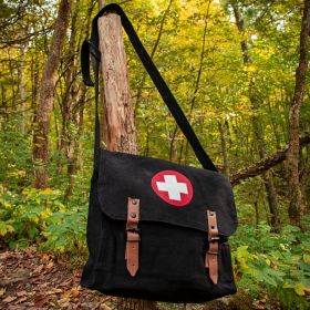 GERMAN STYLE MEDIC BAG (Color: Black)