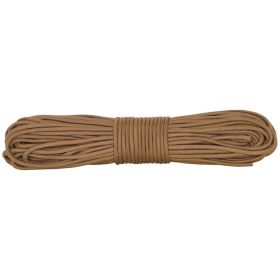 NYLON BRAIDED CORD (Color: Brown, size: 50ft)