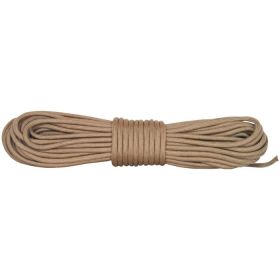 NYLON BRAIDED CORD (Color: Coyote, size: 50ft)