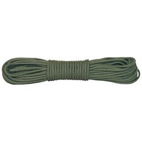 NYLON BRAIDED CORD (Color: Olive Drab, size: 50ft)