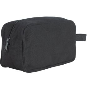CANVAS TOILETRY KIT (Color: Black)