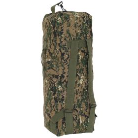 Heavy-Duty Two-Strap Duffle Bag for Travel and Outdoor Adventures (Color: Digital Woodland)
