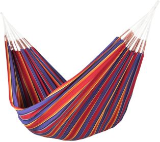 Premium Brazilian Style Double Hammock (Color: Yagua-Morada)